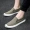 Giày vải nam màu đen thoáng khí bàn đạp thông thường cũ Giày vải Bắc Kinh nam giới phiên bản Hàn Quốc của xu hướng giày lười khử mùi