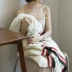 Nordic đơn giản và phong cách chăn ins đan gió đường thô giản dị màu trắng trang trí thảm nap chăn khăn choàng máy lạnh - Ném / Chăn vỏ chăn nhung Ném / Chăn