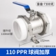 110 PPR -шаровой клапан