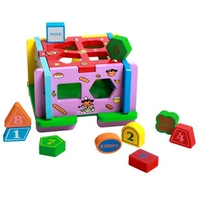 Интеллектуальный трехмерный геометрический цифровой конструктор для младенца, игрушка, раннее развитие