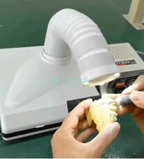 Тонерный пылесос/пыли очиститель 牙科技工吸尘器 桌面便携式吸灰尘粉尘小型带灯 牙科吸尘器打磨机
