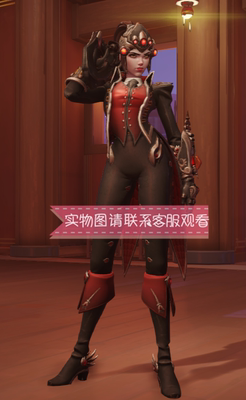 taobao agent Overwatch COS Black Lily Female Hunter Cosplay Clothing