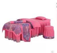 Beauty khăn trải giường gia đình bốn phong cách châu Âu thẩm mỹ viện vẻ đẹp massage bedspread bedspread - Trang bị tấm ga giường spa giá rẻ