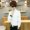 Mùa hè màu rắn dài tay áo sơ mi nam Hàn Quốc phiên bản của tự trồng trọt thanh niên phần mỏng áo sơ mi màu đen và trắng thủy triều của nam giới quần áo làm việc áo sơ mi jean