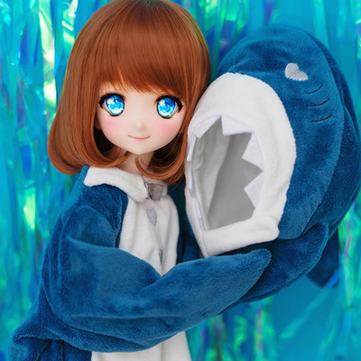 taobao agent [DH/4 points] Blue BB Shark four -point BJD doll dollhearts baby heart