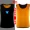 Sáng Iron Man Vest Cotton Nữ Boy Slim Thể hình Cơ bắp Chó Áo thun Không tay phức tạp 4 Quần áo lò phản ứng - Áo vest cotton