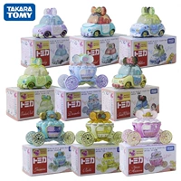 Takara tomy, Дисней, легкосплавный автомобиль, модель автомобиля, с драгоценным камнем, русалка, стиль «принцесса»