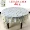 Khăn trải bàn tròn mềm 160cm không thấm nước dùng một lần khăn trải bàn trắng dày bằng vải bàn hoa mẫu đơn khăn trải bàn tròn 5 gói - Các món ăn dùng một lần