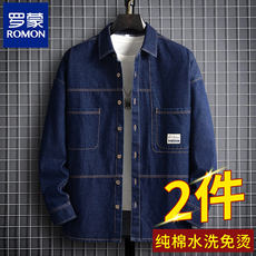 Джинсовая рубашка