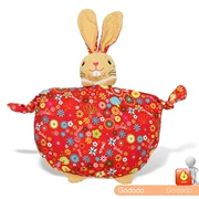 Gododo thỏ thỏ vải 6-year-old búp bê đệm gối món quà sinh nhật trong nước plush vải đồ chơi 121