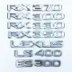 các lô gô xe ô tô Áp dụng cho RX350 Lingzhi ES200 thay đổi RX300 Tiêu chuẩn tiêu chuẩn tiêu chuẩn Tiêu chuẩn Tiêu chuẩn Tiêu chuẩn Lexus Bảng chữ cái logo xe hoi miếng dán phản quang ô tô