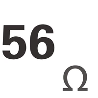 56 Ом