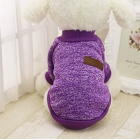 Сиреневый флисовый свитер, со снежинками