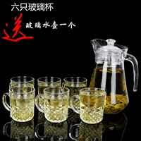Глянцевая чашка, комплект, вместительный и большой заварочный чайник со стаканом