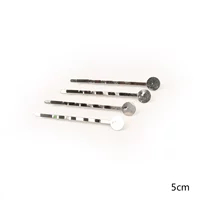 Четырехволновая длина зажима 5 см. Обълектирующий белый k цвет 1/упаковка