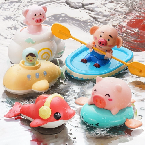 Детская игрушка для игр в воде, детский комплект для мальчиков и девочек, утка, лягушка