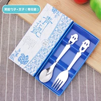 Улыбка Форка Ложка китайского стиля