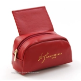 [Цвет] Фиолетовый соус красный PU Хорошая текстура с зеркальной помадой для хранения ☆