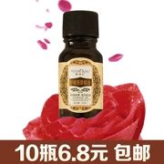 Tinh dầu Yaboer Massage nhẹ nhàng Body Oil Essential Meridian Body Massage Oil Rose Foot Bath Essential Oil 10ml - Tinh dầu điều trị