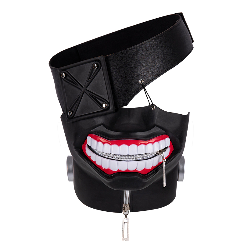 MaskTokyo Ghoul Mask 3D three-dimensional One eye cos Cuzhong Jin Muyan Mask Mask cosplay Wigs prop