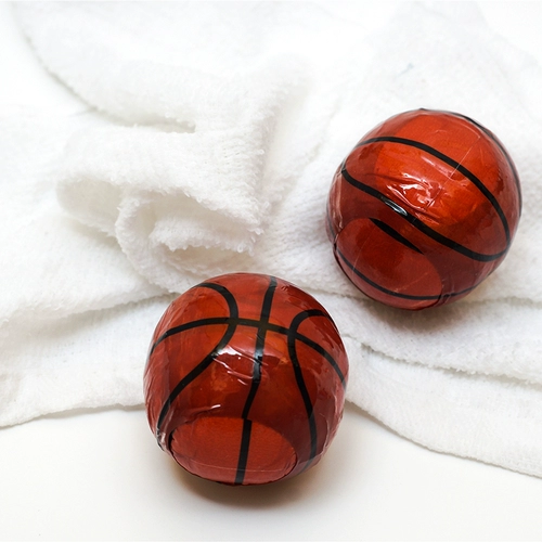 Баскетбольное сферическое хлопковое трикотажное детское полотенце, одноразовый белый носовой платок, подарок на день рождения