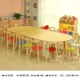 Thanh trà tường mẫu giáo bàn ghế trẻ em bàn học hội nghị bàn gỗ phân lớp viết đơn giản tổng thể dựa - Phòng trẻ em / Bàn ghế