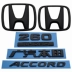 tem xe ô tô Honda Ten Accord Black Land Black Land 10 Accord Accord English BID logo xe ô tô miếng dán phản quang ô tô 