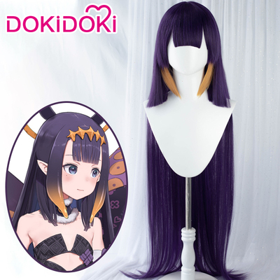 taobao agent Dokidok spot Hololive virtual anchor small octopus cos wig ina cosplay fake hair