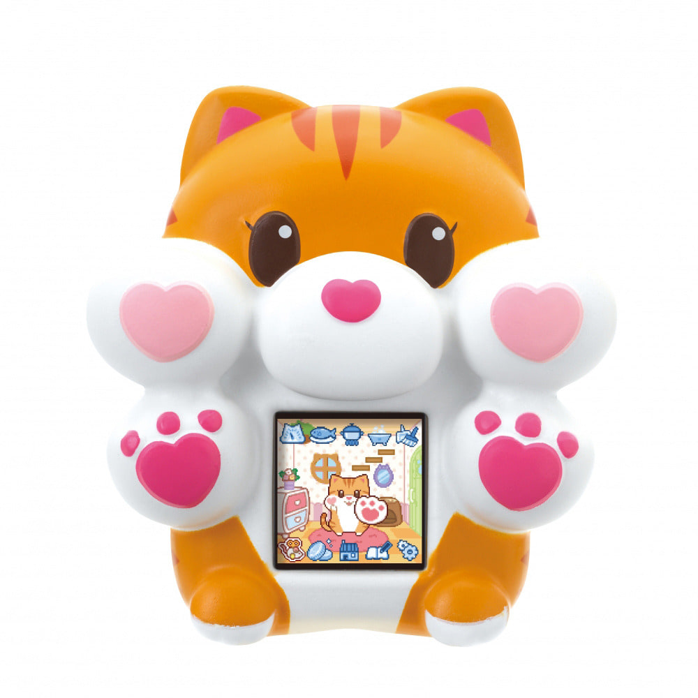 Orange Hamster (In Stock)Peach Hamster machine Plush Electronics Pet machine segatoy Sega Pinch your face Toys recreational machines Tuoma song