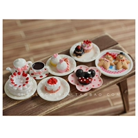 食 food еда вишневого торта｝ Bjd Baby House Accessories Blyth маленькая ткань азона красавица свиньи ob11 сестра K6