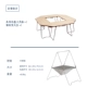 Ogue octagonal table+костер барбекю