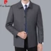 áo khoác blazer nam Áo gió nam Pierre Cardin mùa thu đông dài quá đầu gối áo khoác dành cho ông bố công sở mặc thường ngày ở độ tuổi trung niên và trung niên áo khoác mỏng Áo khoác