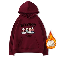 Бархатная версия OnePlus бордового цвета/с принтом [Сверхмягкий цельный бархат чернобурки]