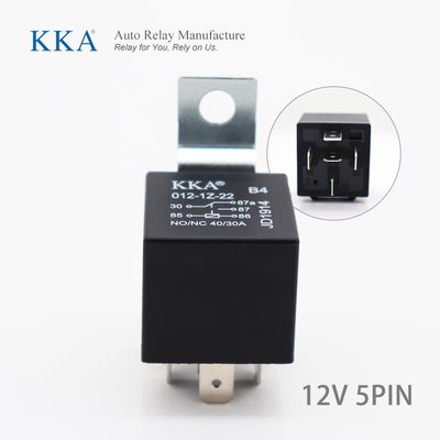 디바이스마트,EV 전기차/캠핑카/그린에너지 > 스위치/커넥터/릴레이 > 릴레이,SMG,KKA-B4 릴레이 12V 40A 5핀 철판 [TYE-RL006],차량용 릴레이 12V 40A 5핀 / NO : 40A 14V / NC : 30A 14V / 1a1b1c / 브라켓(철)