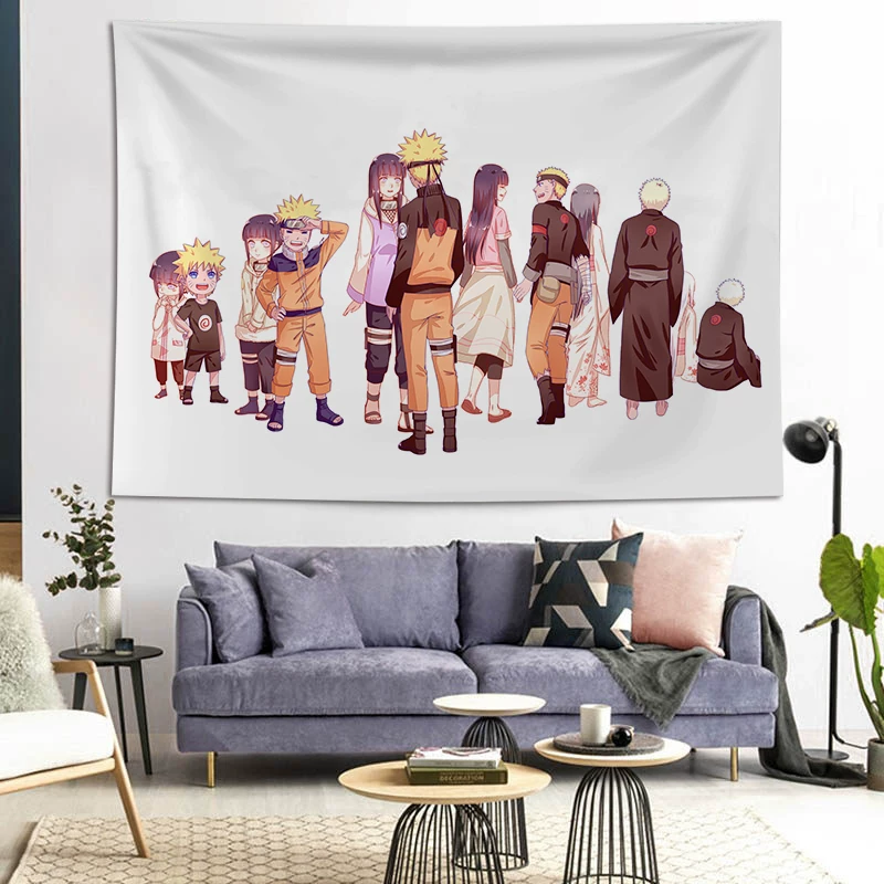 Naruto Background Factering INS Room Decoration