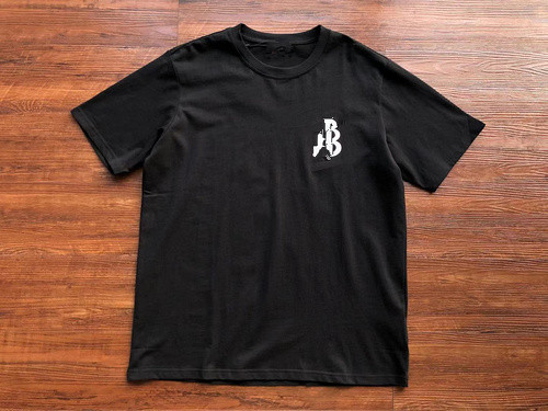 BlackLeft Chest tb Tricolor Short sleeve