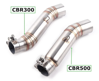 CBR500摩托车CBR300排气管前段CB500F X中段 CBR500改装