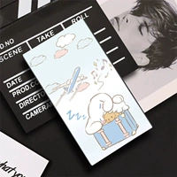 Спящая серебряная коробка с собакой югуи