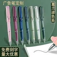 Pen Custom Logo Letinging Natural Punatrage Signature может быть напечатана, а напечатанная бизнес -реклама продвигает индивидуальное офис Black Water Pen Pen Custom
