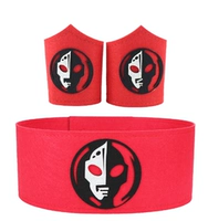 Ultra, Ультрамен Тига, напульсники, ремень, комплект, 3 шт