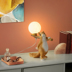 đèn thả bàn ăn hiện đại Đèn bàn sóc dễ thương dành cho trẻ em Phòng trang trí phòng khách Phòng ngủ Quà tặng 2021 Đèn bàn mới đèn treo phòng thờ đèn để bàn học sinh Đèn bàn