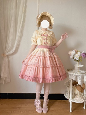 taobao agent Genuine design dress, Lolita style, gradient, Lolita Jsk