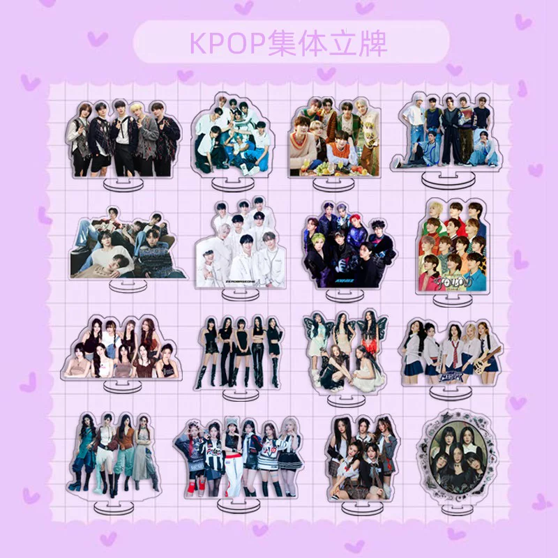 Корейская группа SEVENTEEN SKZ NJS Ive Gidle Itzy Persis