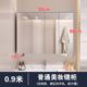 Tủ gương phòng tắm trang điểm thông minh lưu trữ riêng cảm biến treo tường có đèn phòng tắm gương gỗ nguyên khối lưu trữ lưu trữ tủ kính nhà tắm tủ gương phòng tắm có đèn