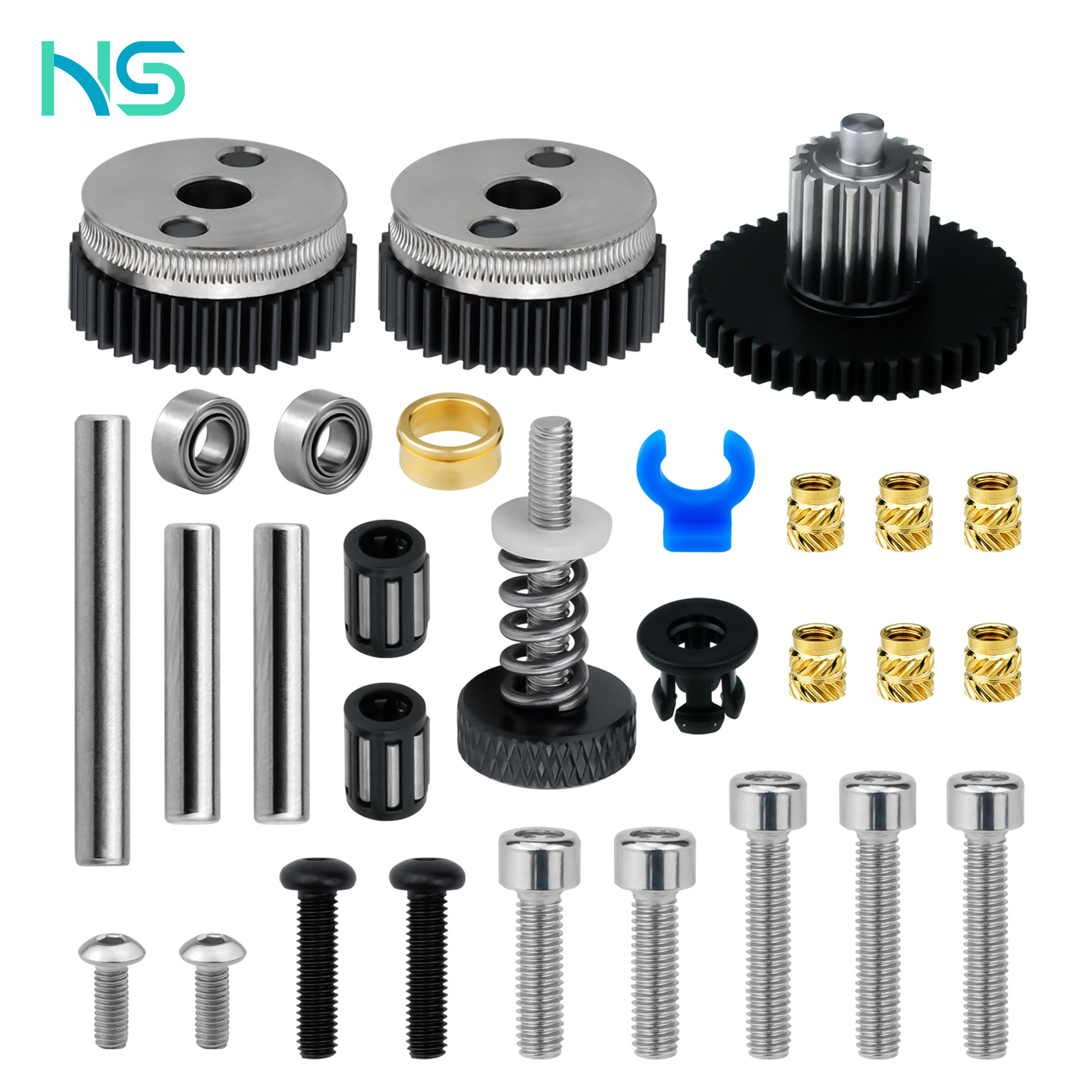 Phụ kiện máy in 3d Huasu HGX-máy đùn nylon máy đùn thép cứng bộ bánh răng chất lượng cao máy in mã vạch giá rẻ may in ma vach