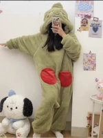 Цельная пижама с ямочками