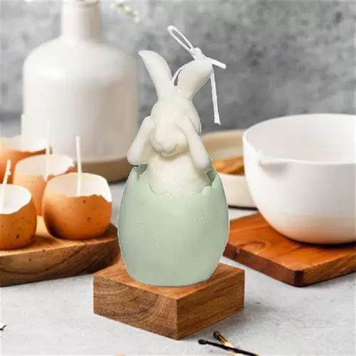 Силиконовый мыло Плесень многоразовый пасхальный пасхальный кролик с ароматом кролика