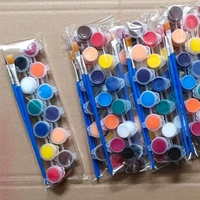 12 цветных пигментов+2 ручки (5 наборов одноразового пигмента)
