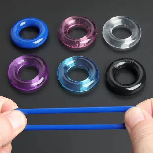 6 Pcs Cock Ring For Men Delay Ejaculation Silicone Penis Rin