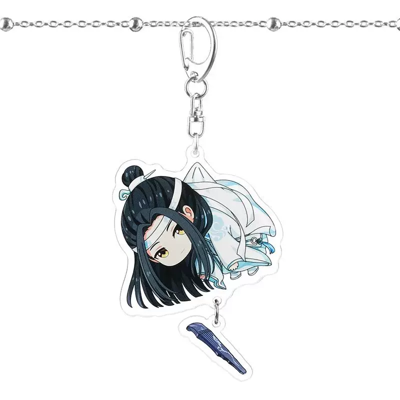 Yaoi The Untamed акриловая цепочка для ключей Wei Wuxian Lan Zhan Jiang